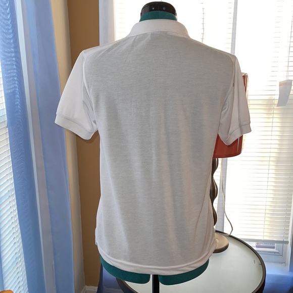 School Zone | Boys Basic White Polo Style Short Sleeve Shirt - Picture 4 of 5